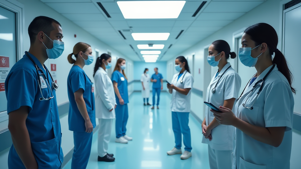 gesundheitsberufen schutzma nahmen