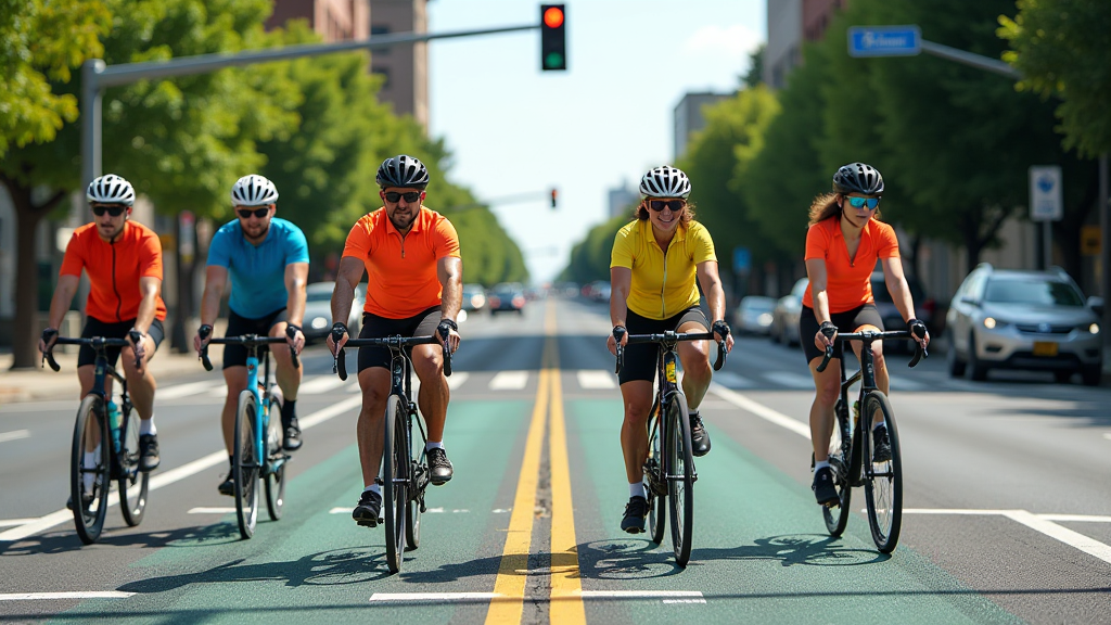 radfahren linksabbiegen