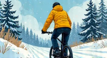 Das sind die Top 7 Schritte beim winterlichen Radfahren