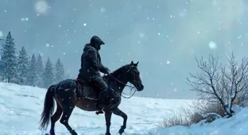 Meine Erinnerungen an winterliche Radfahrten (1/10)